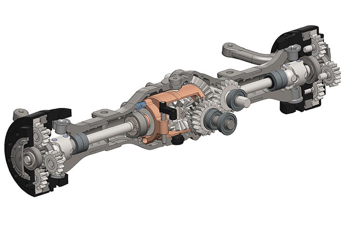 Heavy-Duty Planetary Hub Reduction Axle – Next-Level Drive Technology